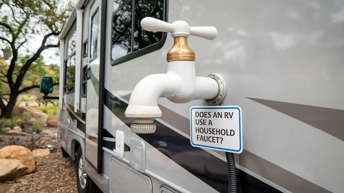 Does an RV Use a Household Faucet.